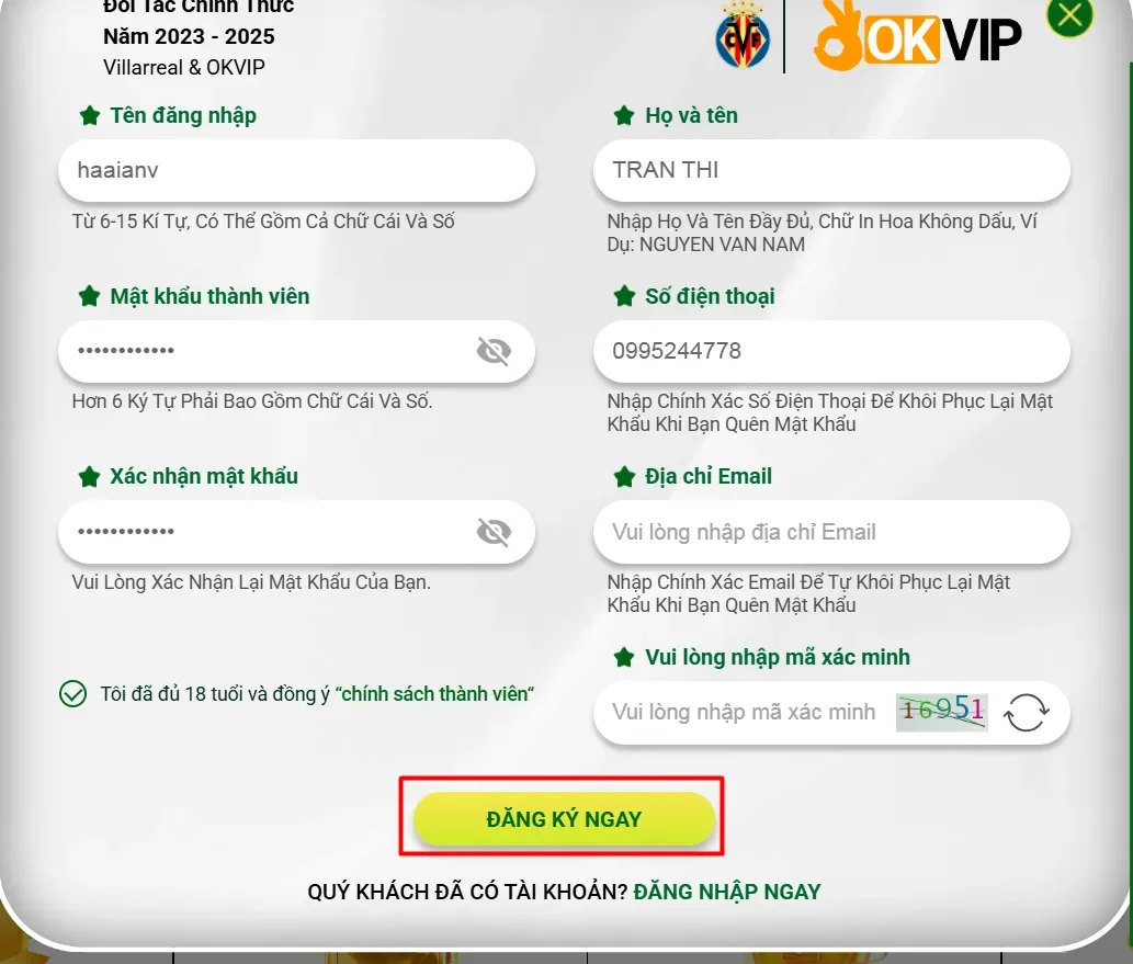 Hướng dẫn đăng ký qq88 chi tiết